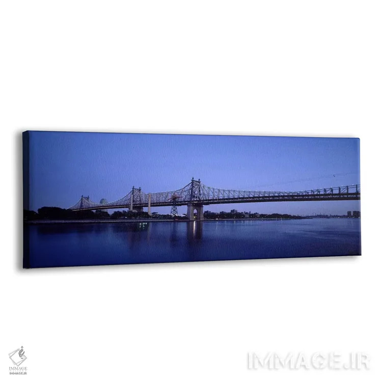 تابلو دکوراتیو Queensboro Bridge, East River, Manhattan, New York City… اثر پانورامیک ایمجز - نمای پرسپکتیو محصول