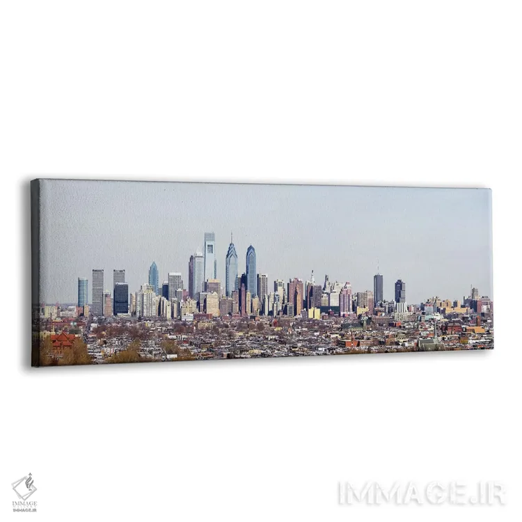 تابلو دکوراتیو City Hall, William Penn Statue, Philadelphia, Philadelp… اثر پانورامیک ایمجز - نمای پرسپکتیو محصول