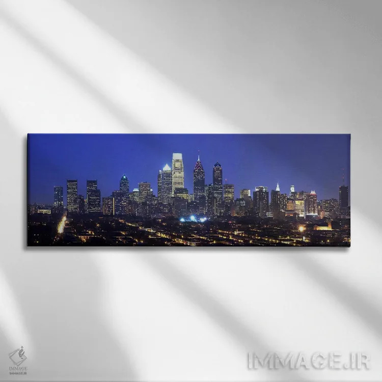 تابلو دکوراتیو Center City, Philadelphia, Philadelphia County, Pennsyl… اثر پانورامیک ایمجز - نمای روبهرو روی دیوار