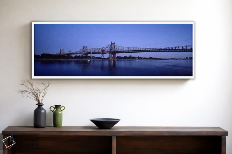 تابلو دکوراتیو Queensboro Bridge, East River, Manhattan, New York City… اثر پانورامیک ایمجز - D1W