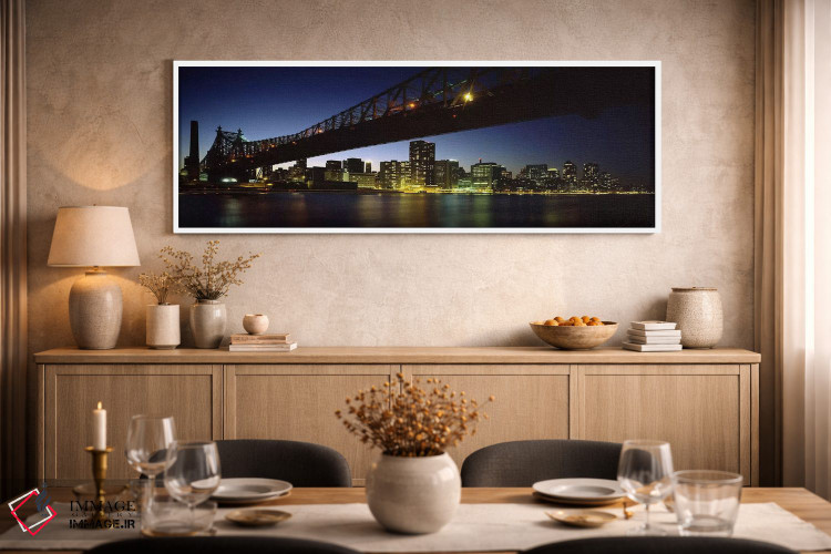 تابلو دکوراتیو East River, Manhattan, New York City, New York State, U… اثر پانورامیک ایمجز - D2W