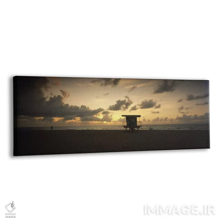 تابلو دکوراتیو South Beach, Miami Beach, Miami-Dade County, Florida, U… اثر پانورامیک ایمجز - نمای پرسپکتیو محصول