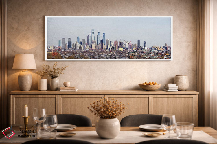 تابلو دکوراتیو City Hall, William Penn Statue, Philadelphia, Philadelp… اثر پانورامیک ایمجز - D1W