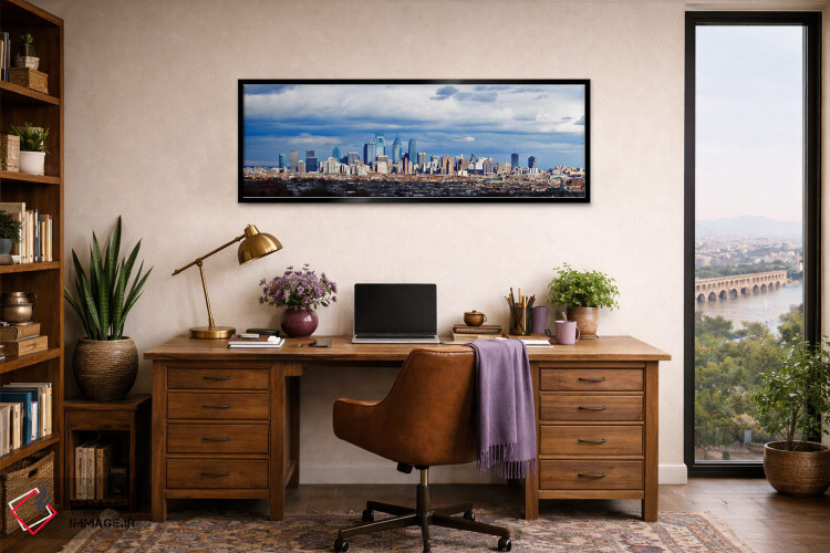 تابلو دکوراتیو Center City, Philadelphia, Philadelphia County, Pennsyl… اثر پانورامیک ایمجز - D2B