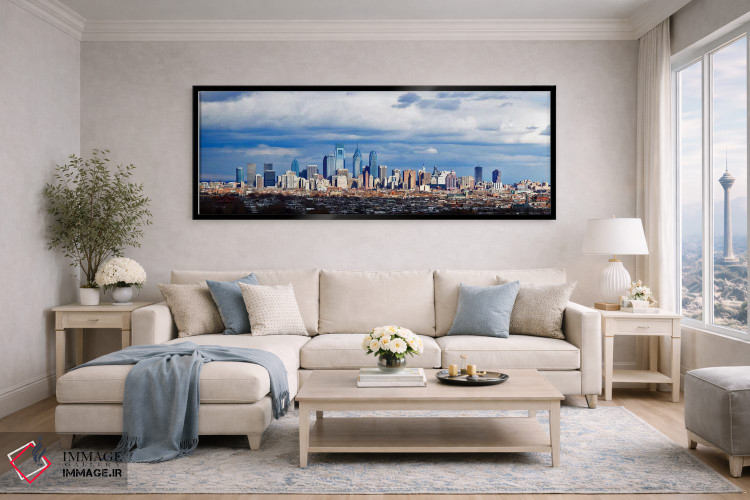 تابلو دکوراتیو Center City, Philadelphia, Philadelphia County, Pennsyl… اثر پانورامیک ایمجز - D6B