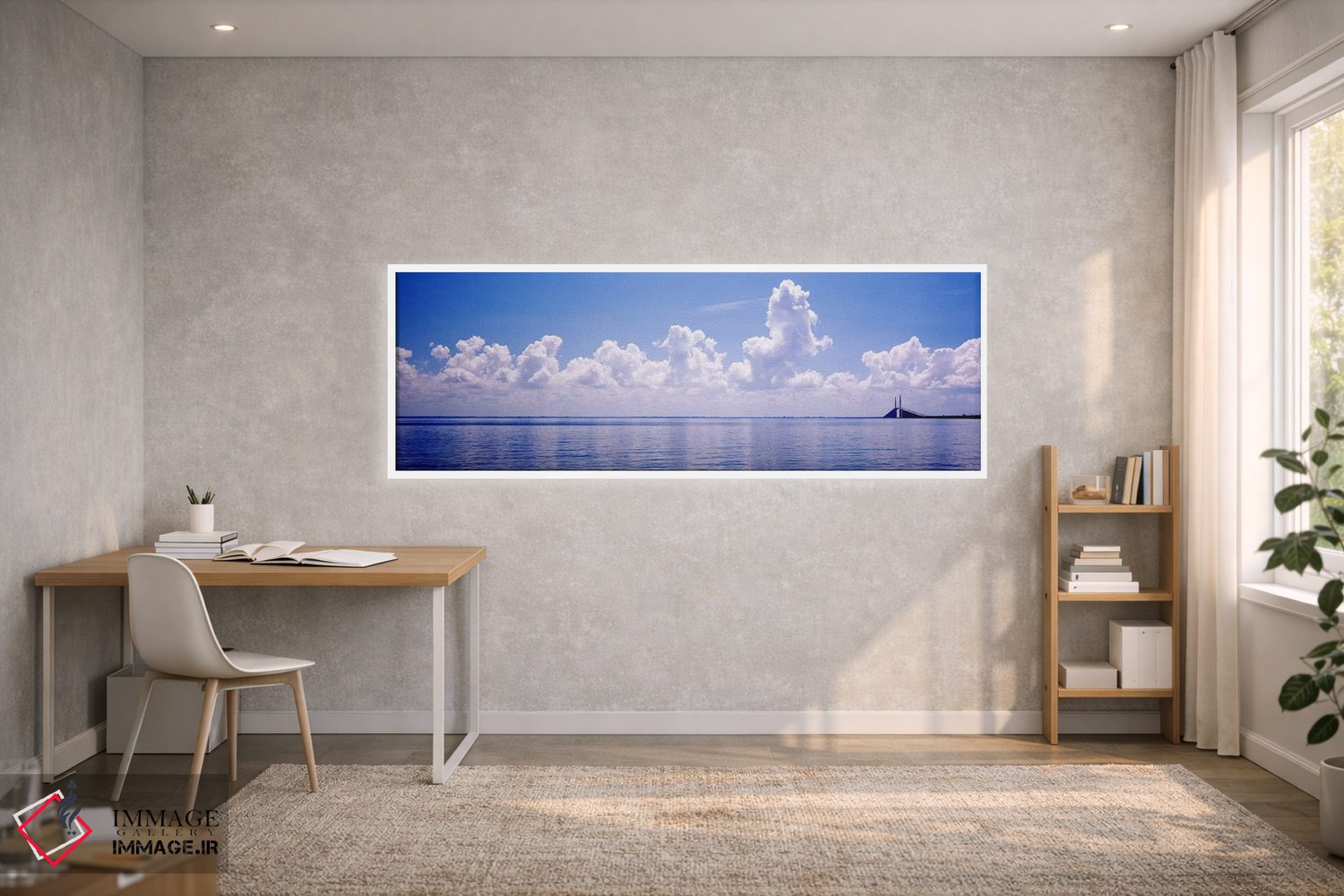 تابلو دکوراتیو Sunshine Skyway Bridge, Tampa Bay, Gulf of Mexico, Flor… اثر پانورامیک ایمجز - D1W