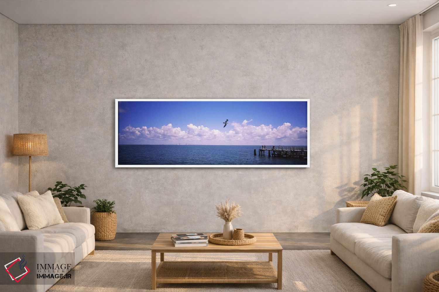 تابلو دکوراتیو Fort De Soto Park, Tampa Bay, Gulf of Mexico, St. Peter… اثر پانورامیک ایمجز - D2W
