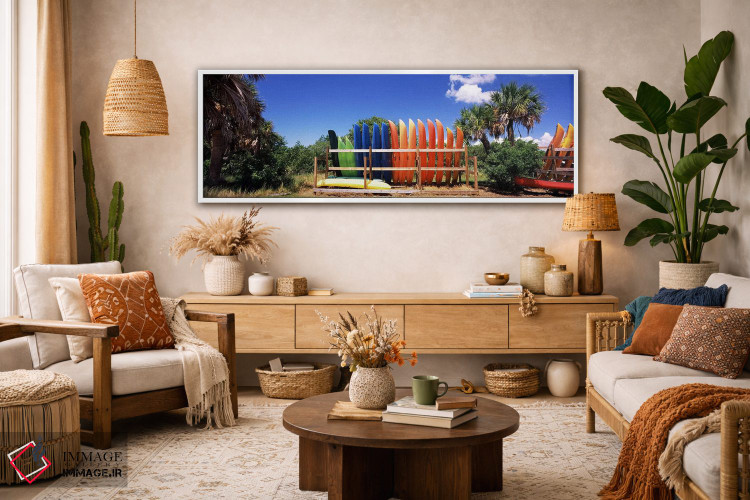 تابلو دکوراتیو Gulf Of Mexico, Florida, USA,کایاک ها، خلیج مکزیک، فلور… اثر پانورامیک ایمجز - D3W