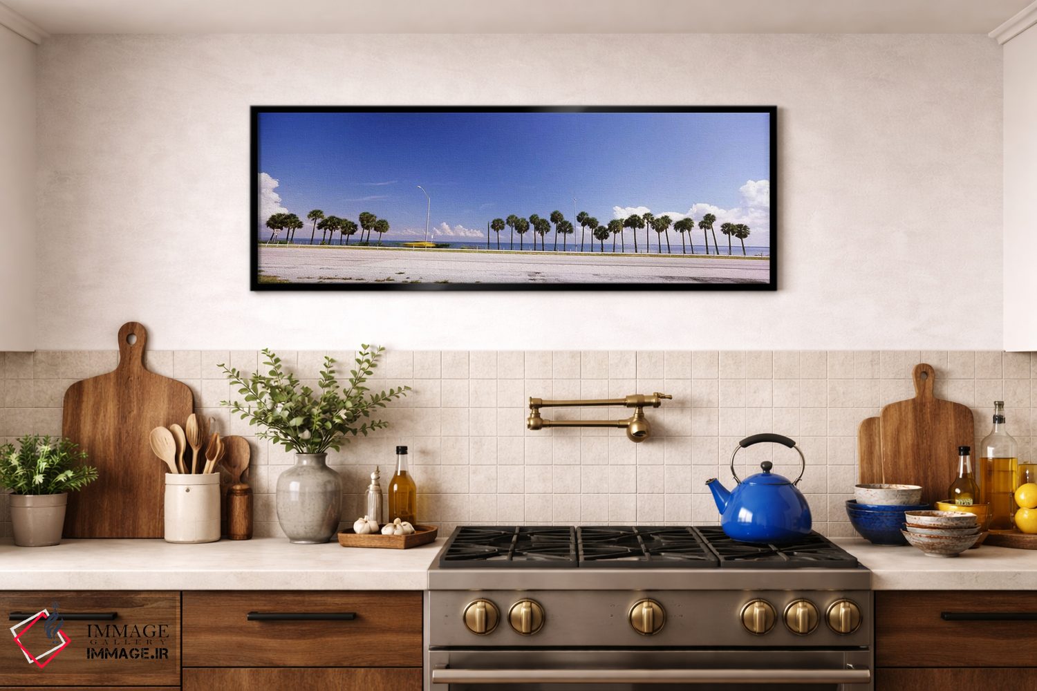 تابلو دکوراتیو Interstate 275, Tampa Bay, Gulf of Mexico, Florida, USA… اثر پانورامیک ایمجز - D3B