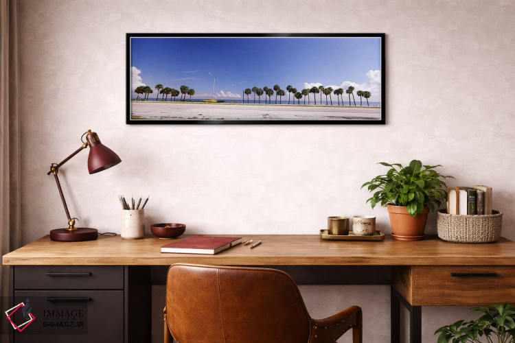 تابلو دکوراتیو Interstate 275, Tampa Bay, Gulf of Mexico, Florida, USA… اثر پانورامیک ایمجز - D4B