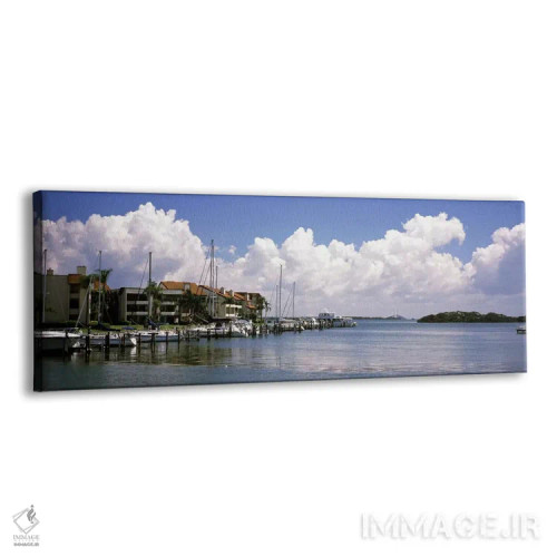 تابلو دکوراتیو Cabbage Key, Sunshine Skyway Bridge in Distance, Tampa… اثر پانورامیک ایمجز - نمای پرسپکتیو محصول