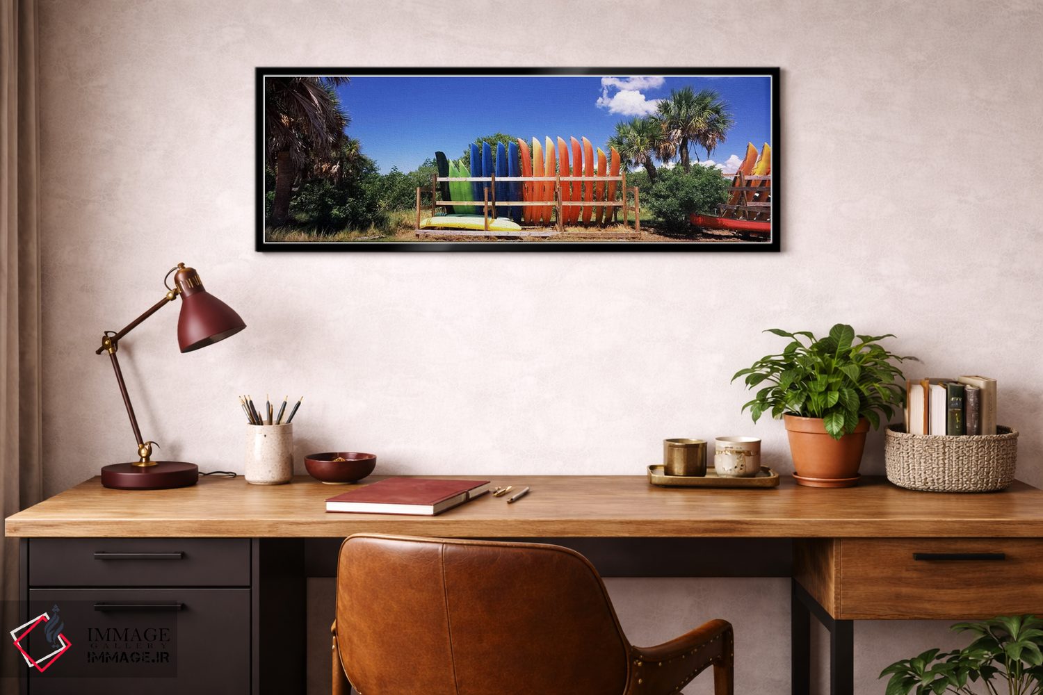 تابلو دکوراتیو Gulf Of Mexico, Florida, USA,کایاک ها، خلیج مکزیک، فلور… اثر پانورامیک ایمجز - D5B