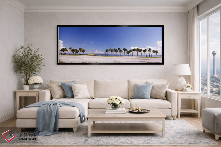 تابلو دکوراتیو Interstate 275, Tampa Bay, Gulf of Mexico, Florida, USA… اثر پانورامیک ایمجز - D6B