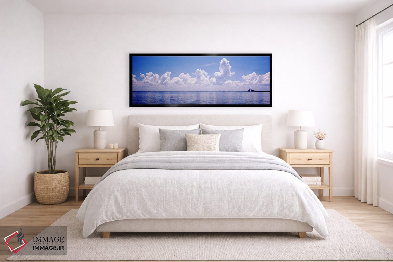 تابلو دکوراتیو Sunshine Skyway Bridge, Tampa Bay, Gulf of Mexico, Flor… اثر پانورامیک ایمجز - D6B