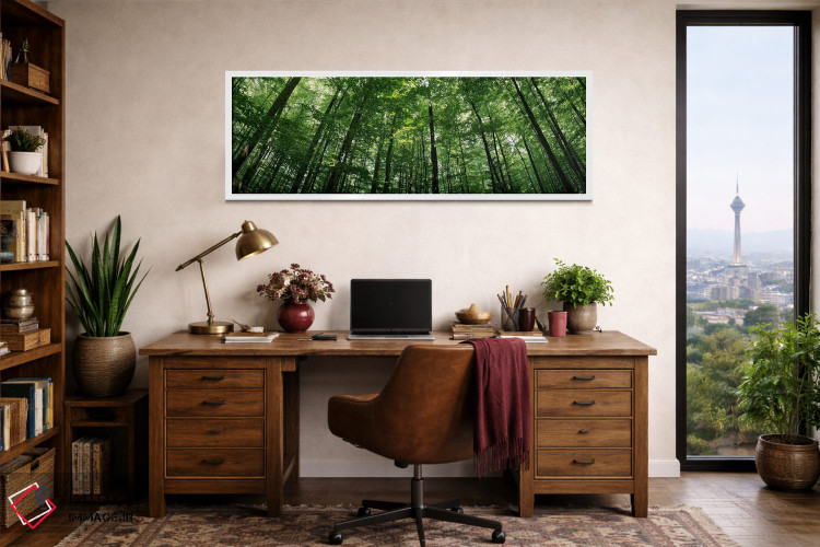 تابلو دکوراتیو Baden-Wurttemberg, Germany #2,نمای پایین از درختان راش… اثر پانورامیک ایمجز - D2W