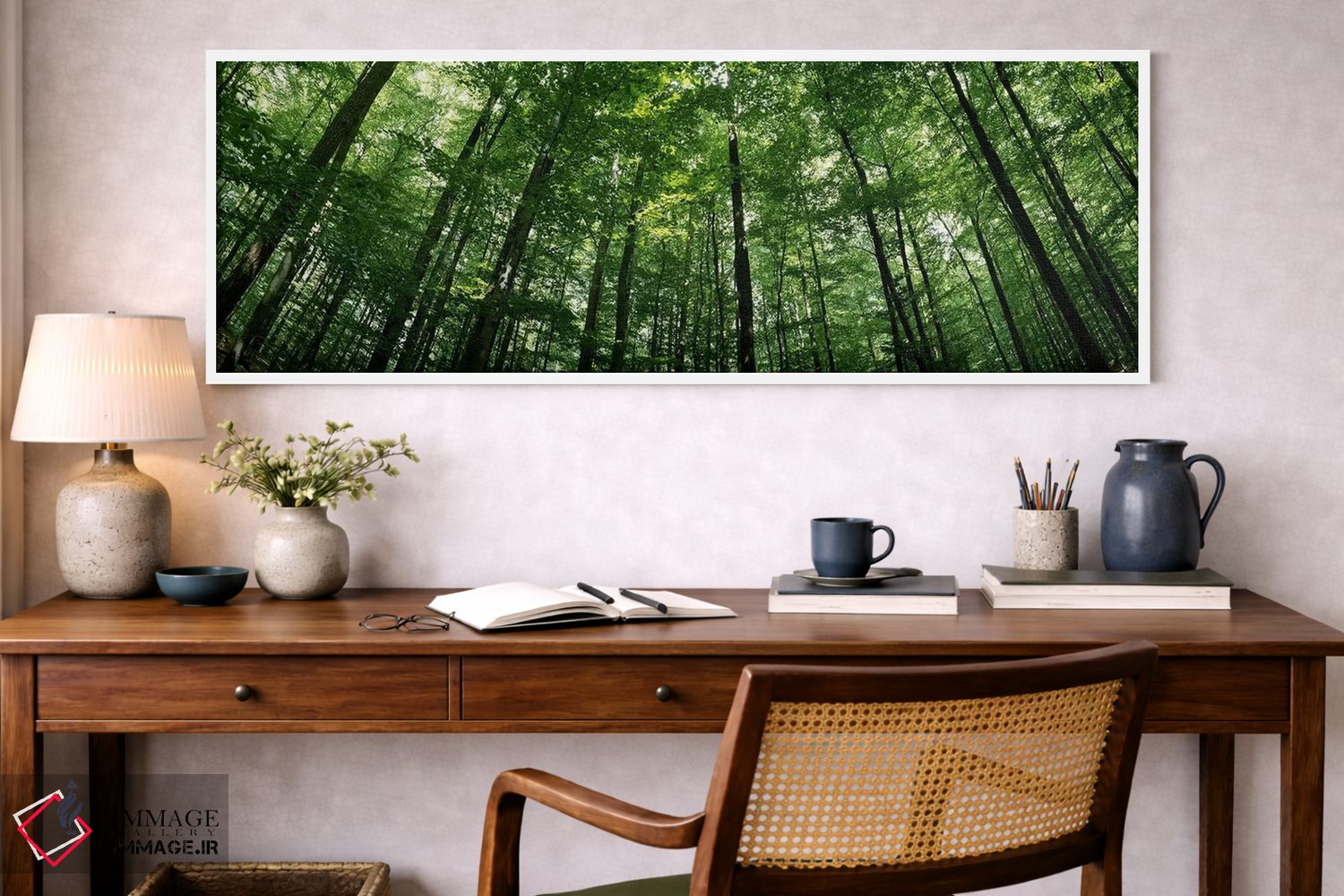 تابلو دکوراتیو Baden-Wurttemberg, Germany #2,نمای پایین از درختان راش… اثر پانورامیک ایمجز - D1W