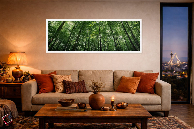 تابلو دکوراتیو Baden-Wurttemberg, Germany #2,نمای پایین از درختان راش… اثر پانورامیک ایمجز - D4W