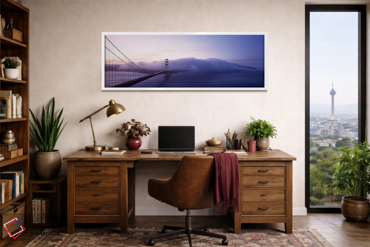 تابلو دکوراتیو Golden Gate Bridge, San Francisco, California, USA,پل ب… اثر پانورامیک ایمجز - D1W