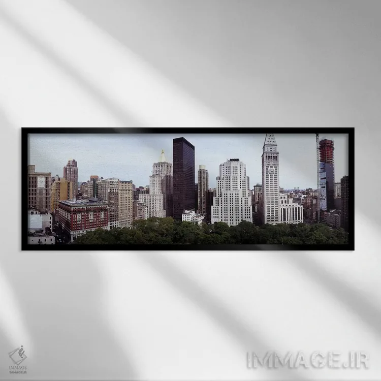تابلو دکوراتیو Madison Square Park, New York City, New York State, USA… اثر پانورامیک ایمجز - نمای قابدار مشکی