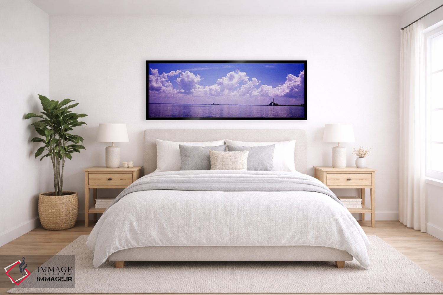 تابلو دکوراتیو Sunshine Skyway Bridge, Tampa Bay, Gulf of Mexico, Flor… اثر پانورامیک ایمجز - D6B