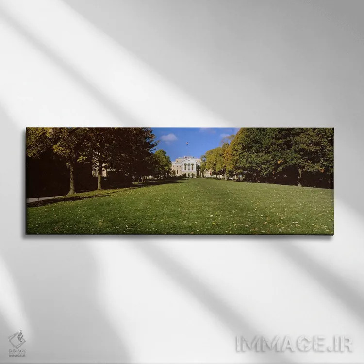 تابلو دکوراتیو Bascom Hall, Bascom Hill, University of Wisconsin, Madi… اثر پانورامیک ایمجز - نمای روبهرو روی دیوار