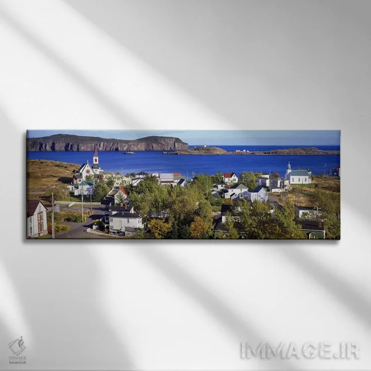 تابلو دکوراتیو Trinity Bay, Trinity, Newfoundland Island, Newfoundland… اثر پانورامیک ایمجز - نمای روبهرو روی دیوار