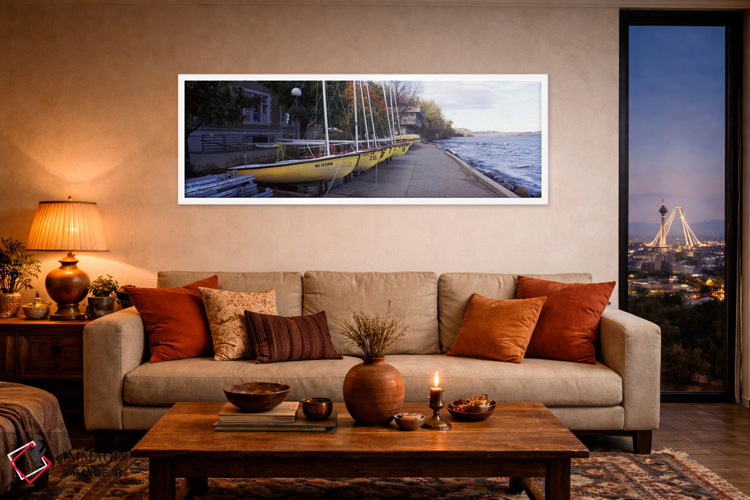 تابلو دکوراتیو University of Wisconsin, Madison, Dane County, Wisconsi… اثر پانورامیک ایمجز - D4W