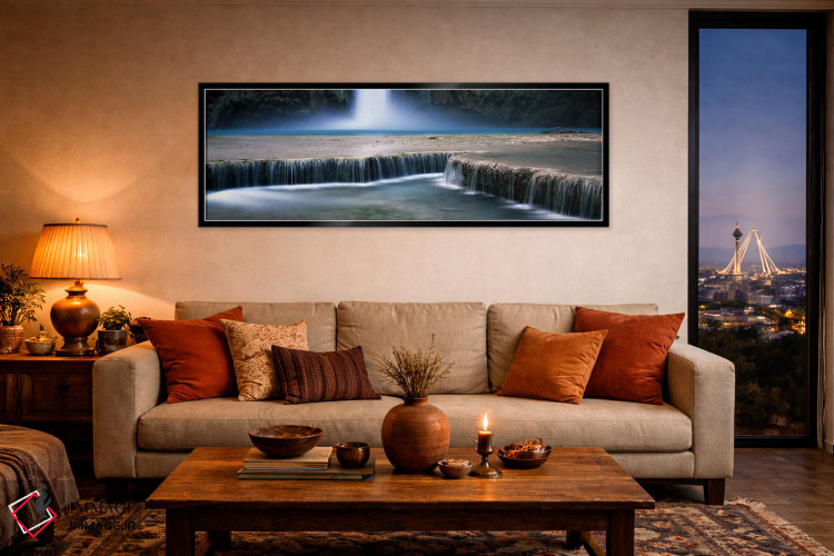 تابلو دکوراتیو Havasu Canyon, Havasupai Indian Reservation,نمای آبشار… اثر پانورامیک ایمجز - D5B