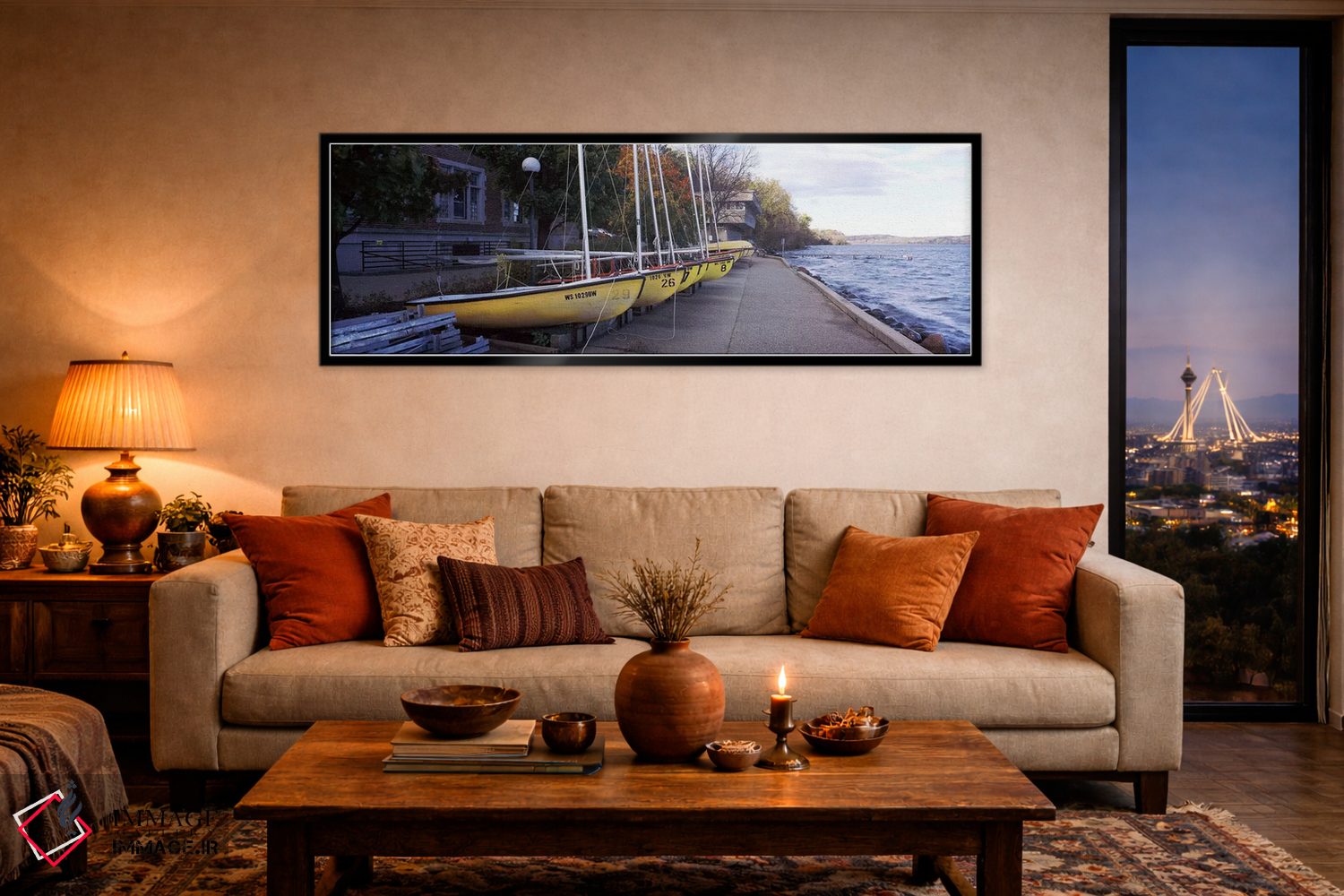 تابلو دکوراتیو University of Wisconsin, Madison, Dane County, Wisconsi… اثر پانورامیک ایمجز - D5B