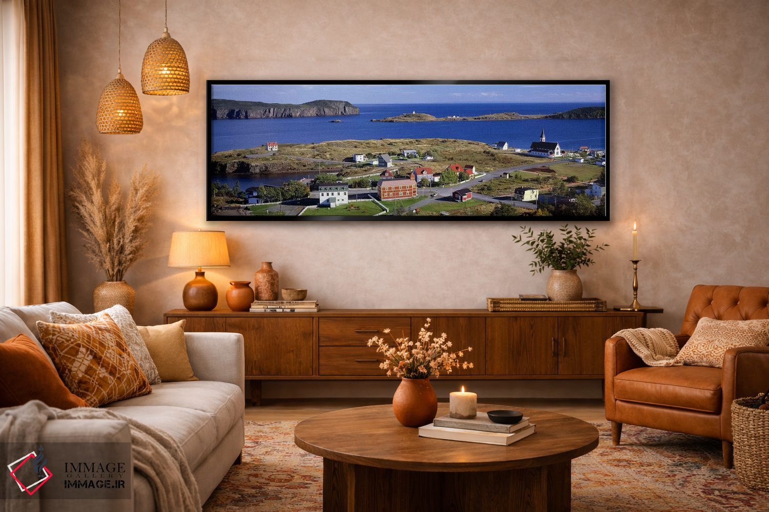 تابلو دکوراتیو Trinity Bay, Trinity, Newfoundland Island, Newfoundland… اثر پانورامیک ایمجز - D6B