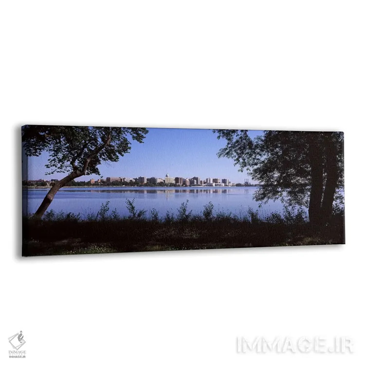 تابلو دکوراتیو Lake Monona, Madison, Dane County, Wisconsin, USA,ساختم… اثر پانورامیک ایمجز - نمای پرسپکتیو محصول