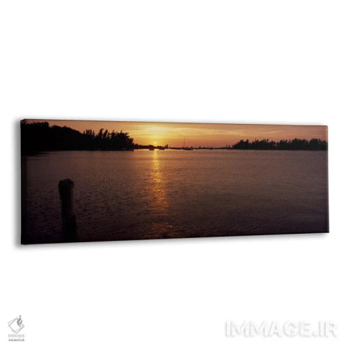 تابلو دکوراتیو Bermuda,طلوع خورشید بر فراز دریا، برمودا اثر پانورامیک ایمجز - نمای پرسپکتیو محصول