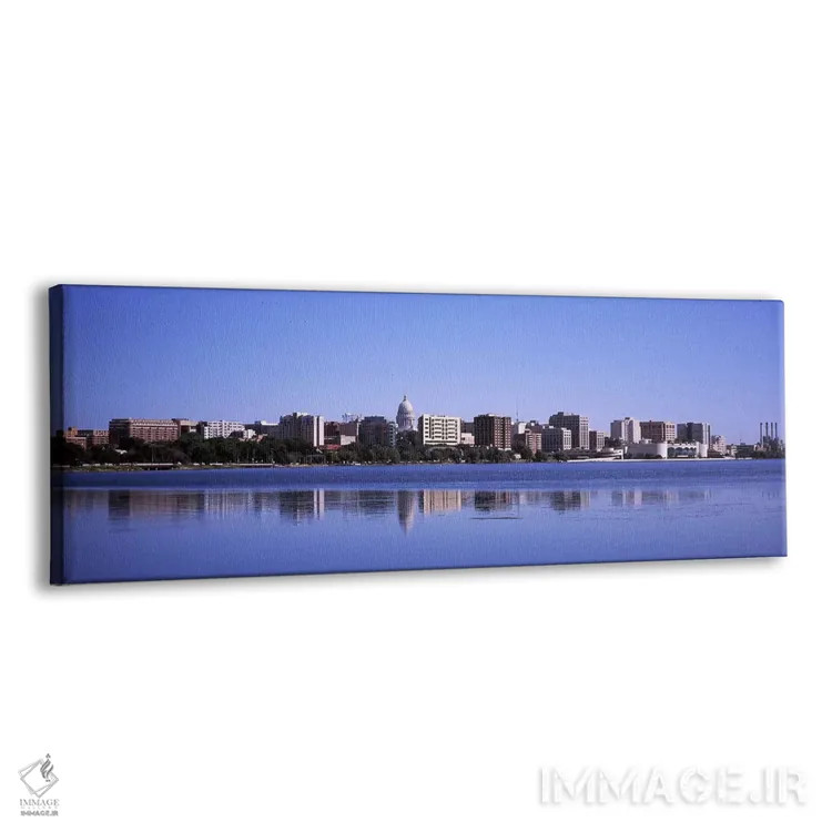 تابلو دکوراتیو Lake Monona, Madison, Dane County, Wisconsin, USA,ساختم… اثر پانورامیک ایمجز - نمای پرسپکتیو محصول