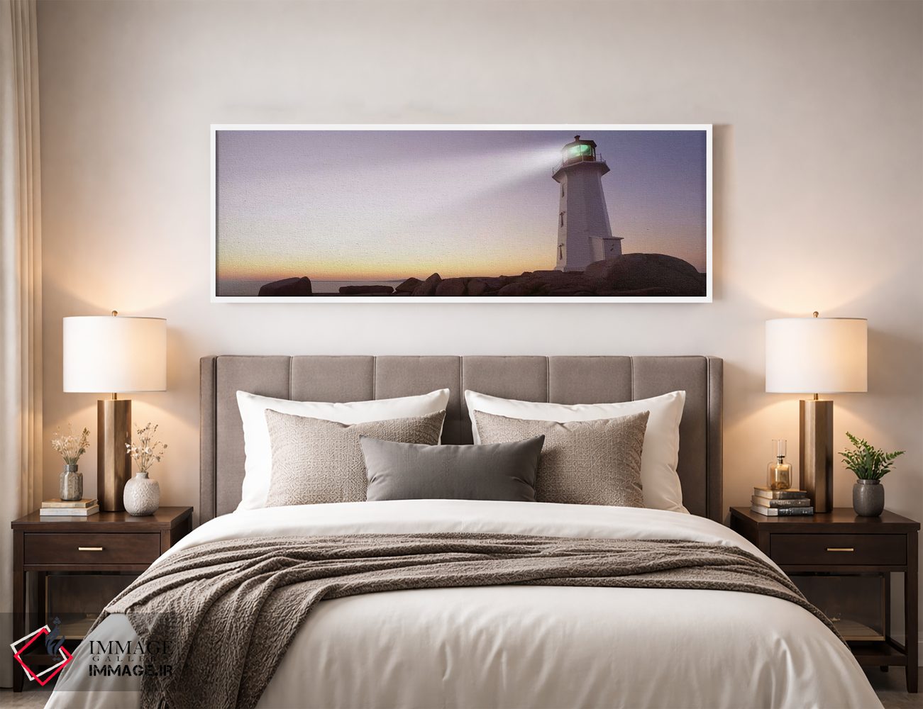 تابلو دکوراتیو Peggy's Cove, Halifax, Nova Scotia, Canada,فانوس دریایی… اثر پانورامیک ایمجز - D3W