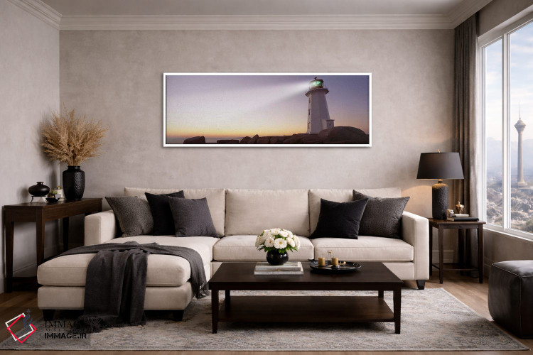 تابلو دکوراتیو Peggy's Cove, Halifax, Nova Scotia, Canada,فانوس دریایی… اثر پانورامیک ایمجز - D4W