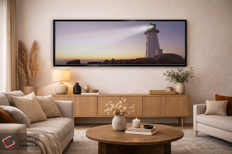 تابلو دکوراتیو Peggy's Cove, Halifax, Nova Scotia, Canada,فانوس دریایی… اثر پانورامیک ایمجز - D5B