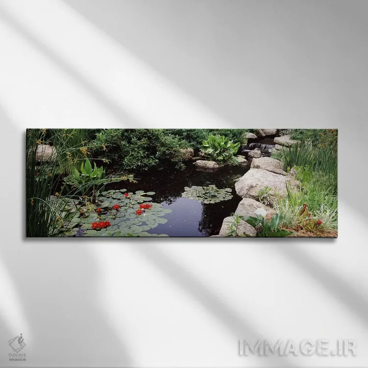 تابلو دکوراتیو Olbrich Botanical Gardens, Madison, Wisconsin, USA,نیلو… اثر پانورامیک ایمجز - نمای روبهرو روی دیوار