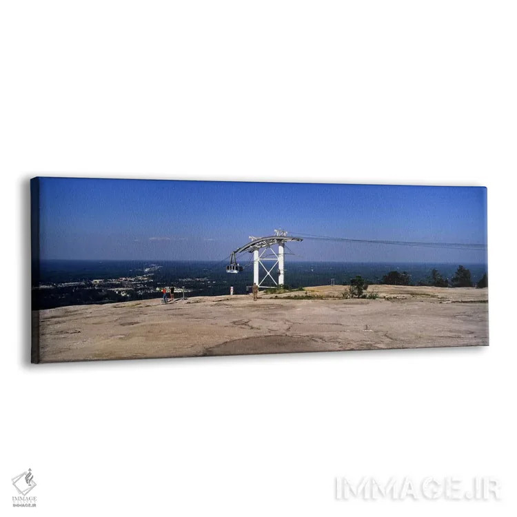 تابلو دکوراتیو Stone Mountain, Atlanta, Georgia, USA,تله کابین از بالا… اثر پانورامیک ایمجز - نمای پرسپکتیو محصول