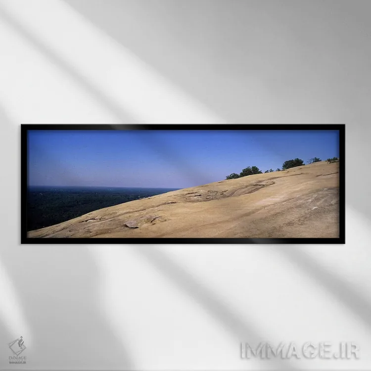 تابلو دکوراتیو Stone Mountain, Atlanta, Fulton County, Georgia, USA,در… اثر پانورامیک ایمجز - نمای قابدار مشکی