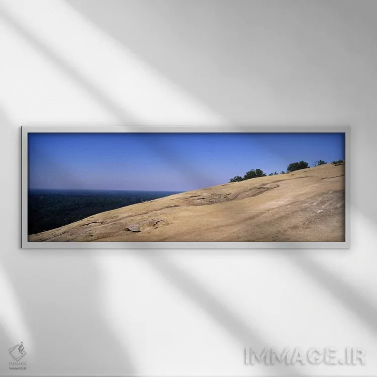 تابلو دکوراتیو Stone Mountain, Atlanta, Fulton County, Georgia, USA,در… اثر پانورامیک ایمجز - نمای قابدار سفید