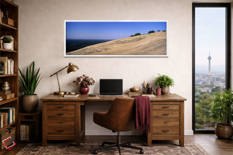 تابلو دکوراتیو Stone Mountain, Atlanta, Fulton County, Georgia, USA,در… اثر پانورامیک ایمجز - D1W