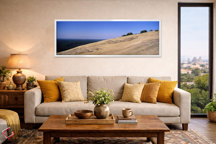 تابلو دکوراتیو Stone Mountain, Atlanta, Fulton County, Georgia, USA,در… اثر پانورامیک ایمجز - D5W