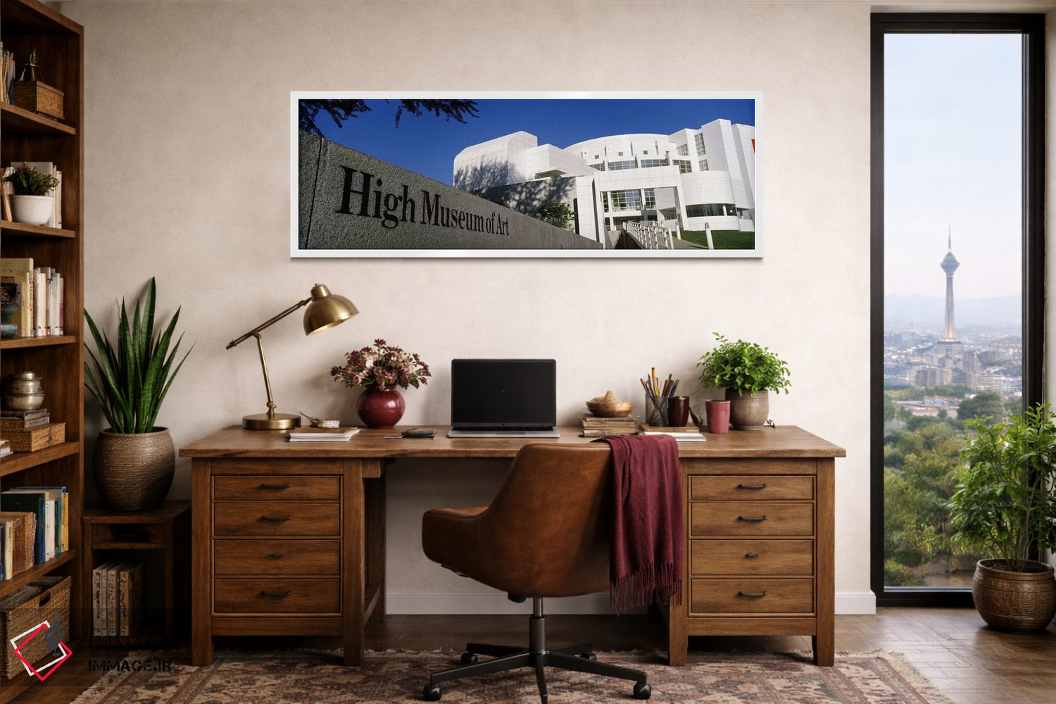 تابلو دکوراتیو High Museum of Art, Atlanta, Fulton County, Georgia, US… اثر پانورامیک ایمجز - D1W