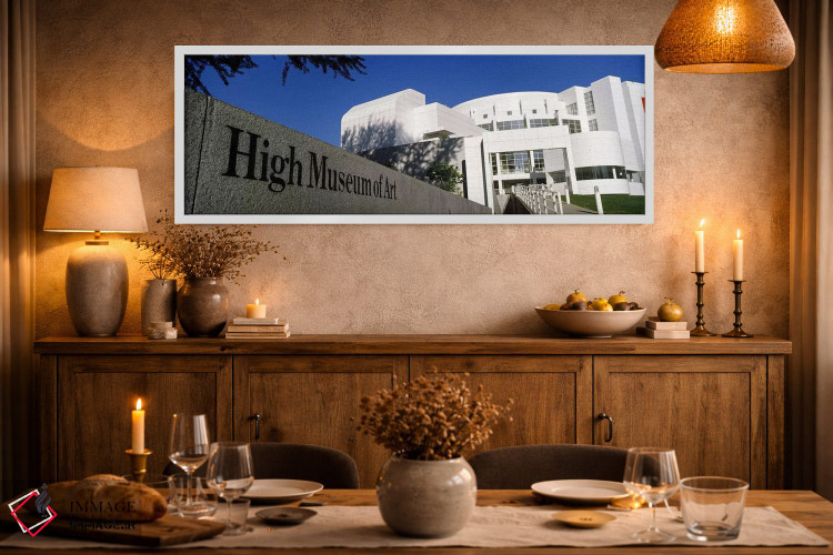تابلو دکوراتیو High Museum of Art, Atlanta, Fulton County, Georgia, US… اثر پانورامیک ایمجز - D2W