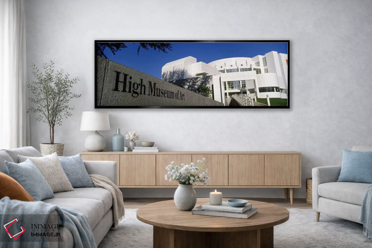 تابلو دکوراتیو High Museum of Art, Atlanta, Fulton County, Georgia, US… اثر پانورامیک ایمجز - D4B