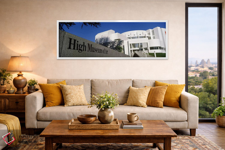تابلو دکوراتیو High Museum of Art, Atlanta, Fulton County, Georgia, US… اثر پانورامیک ایمجز - D5W