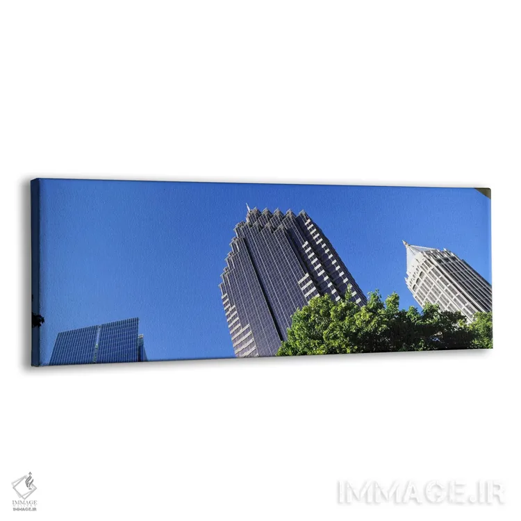 تابلو دکوراتیو Atlanta, Fulton County, Georgia, USA,آسمان خراش ها در ش… اثر پانورامیک ایمجز - نمای پرسپکتیو محصول