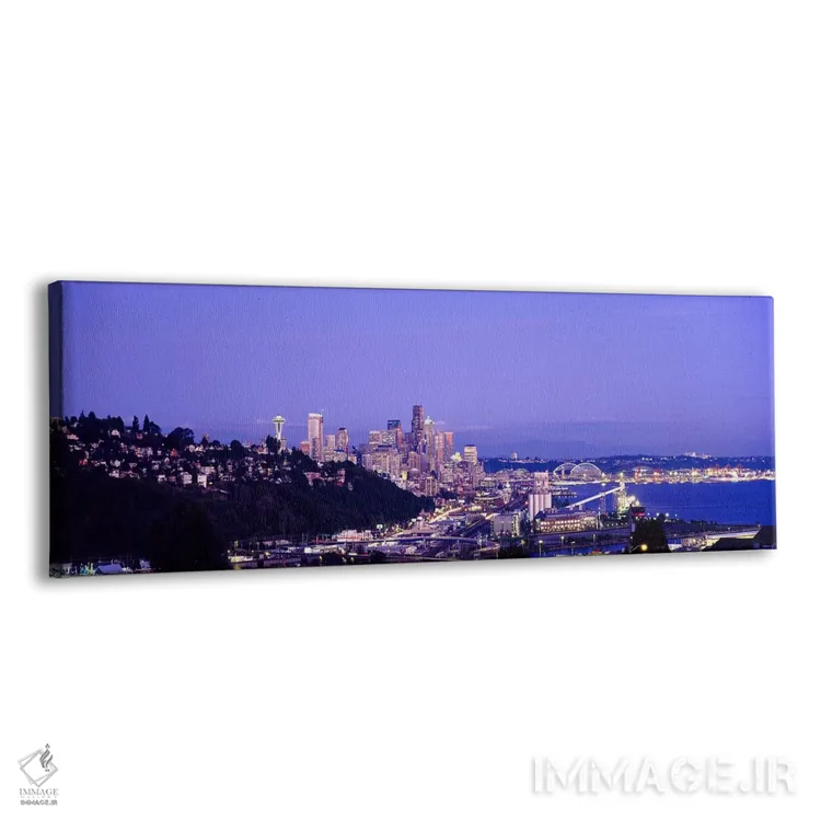 تابلو دکوراتیو Seattle, King County, Washington State, USA,منظره آسمان… اثر پانورامیک ایمجز - نمای پرسپکتیو محصول