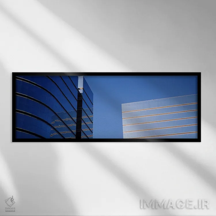 تابلو دکوراتیو Midtown plaza, Atlanta, Fulton County, Georgia, USA,آسم… اثر پانورامیک ایمجز - نمای قابدار مشکی