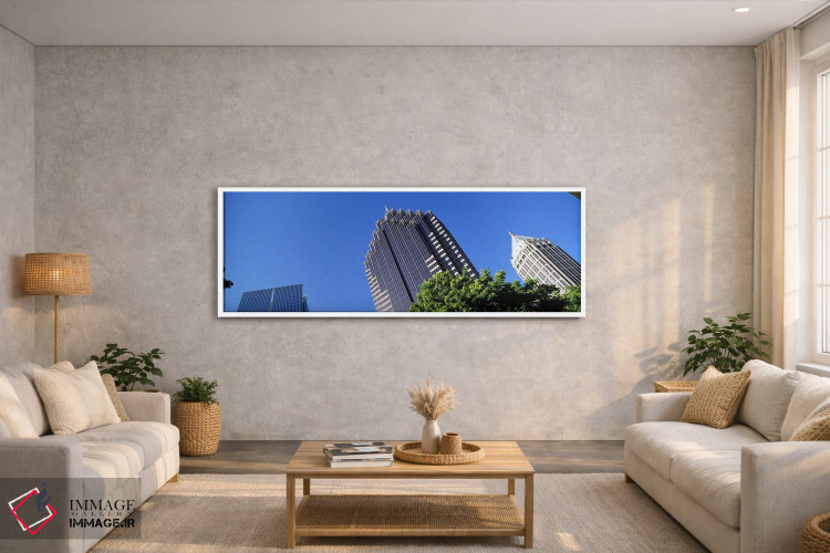 تابلو دکوراتیو Atlanta, Fulton County, Georgia, USA,آسمان خراش ها در ش… اثر پانورامیک ایمجز - D2W